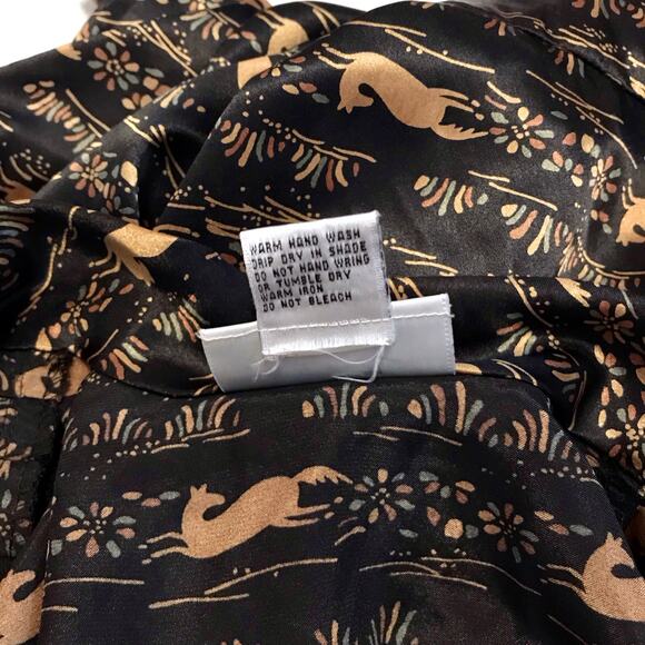 Evan Picone Vintage Wrap Long Sleeves Blouse Women 8 - Picture 13 of 13